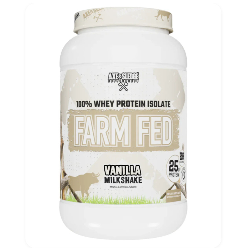 Axe & Sledge Farm Fed Vanilla Milkshake Whey Protein