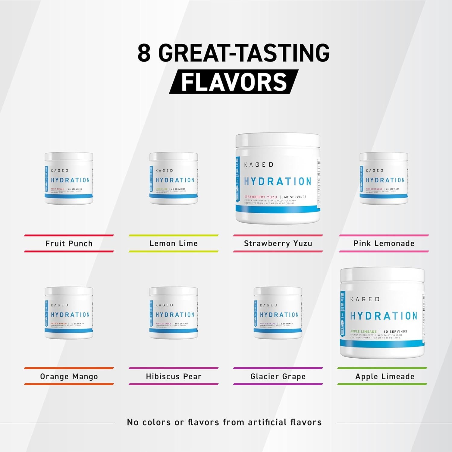 Electrolyte Hydration Powder for Enhanced Performance – 60 Servings, Fruit Punch