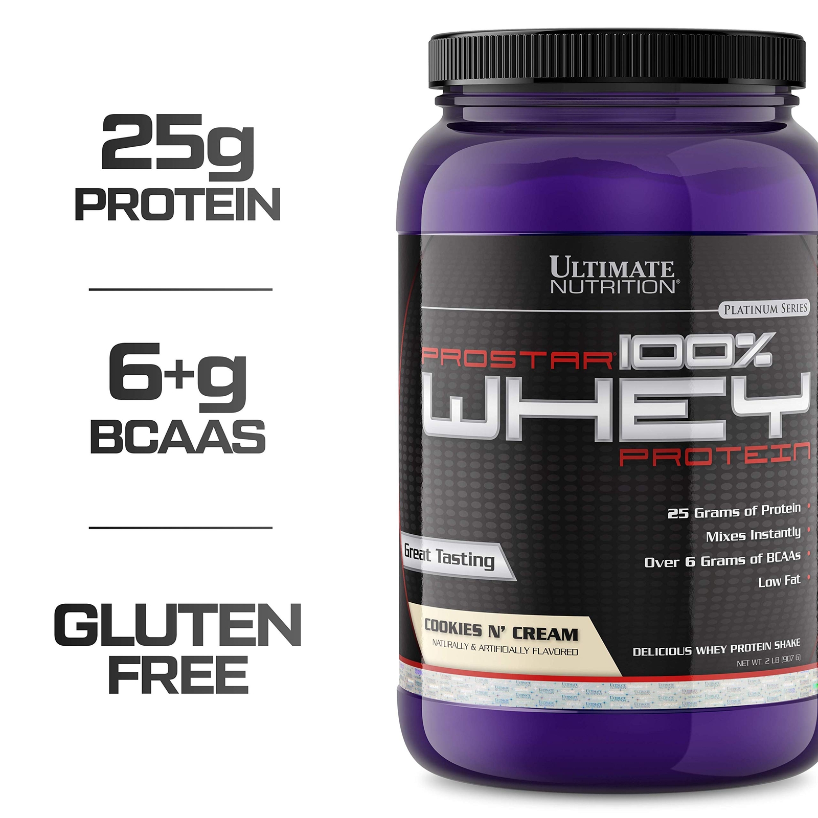Prostar Whey Protein Powder 25 gm of Protein – 30 Servings, Cookies N Cream