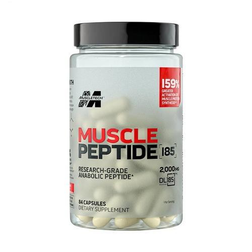 2*MuscleTech Muscle Peptide 185 Strength and Muscle Growth 84 Veg Capsules