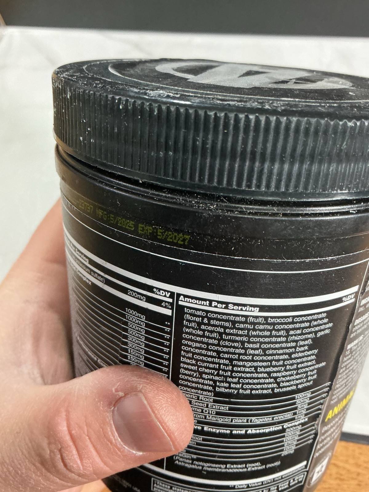 Animal Pak®, Ultimate Foundation, Orange Crush, 14.5 oz (411 g)