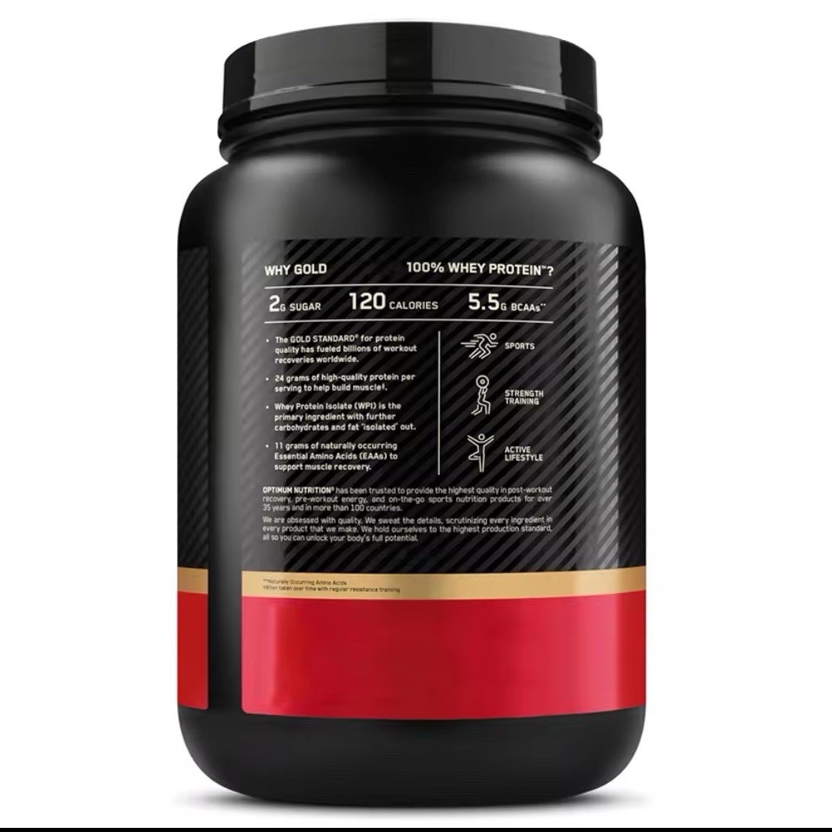 Gold Standard 100 Whey Protein Powder Double Rich Chocolate 2 Pound