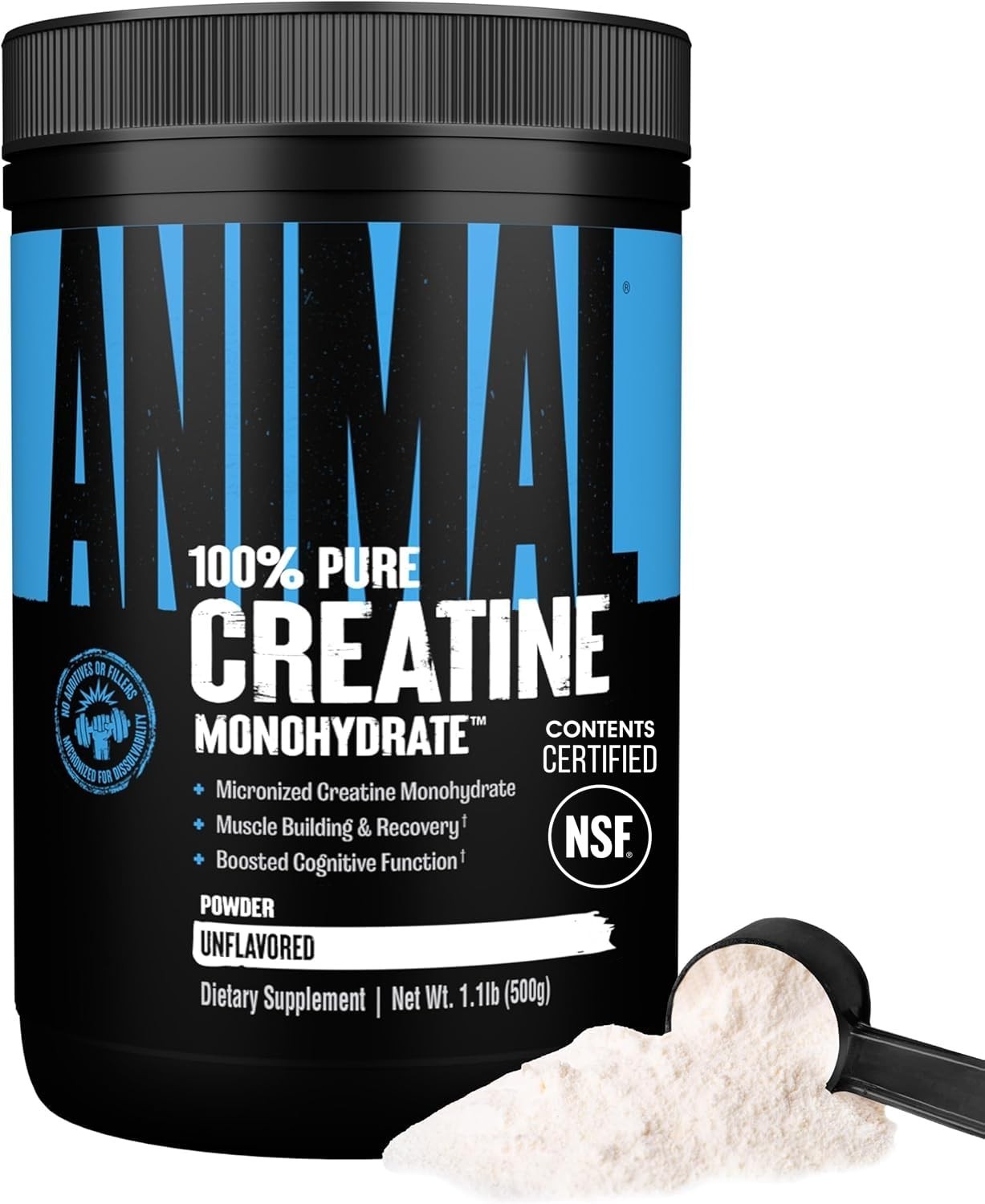 Micronized Creatine Monohydrate Powder – Boost Muscle Growth & Strength, 500g