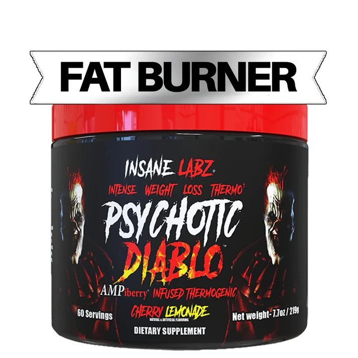 Psychotic ORIGINAL RED TOP Pre-Workout Bulk Deal x 12 Tubs + 3 Diablo Powders