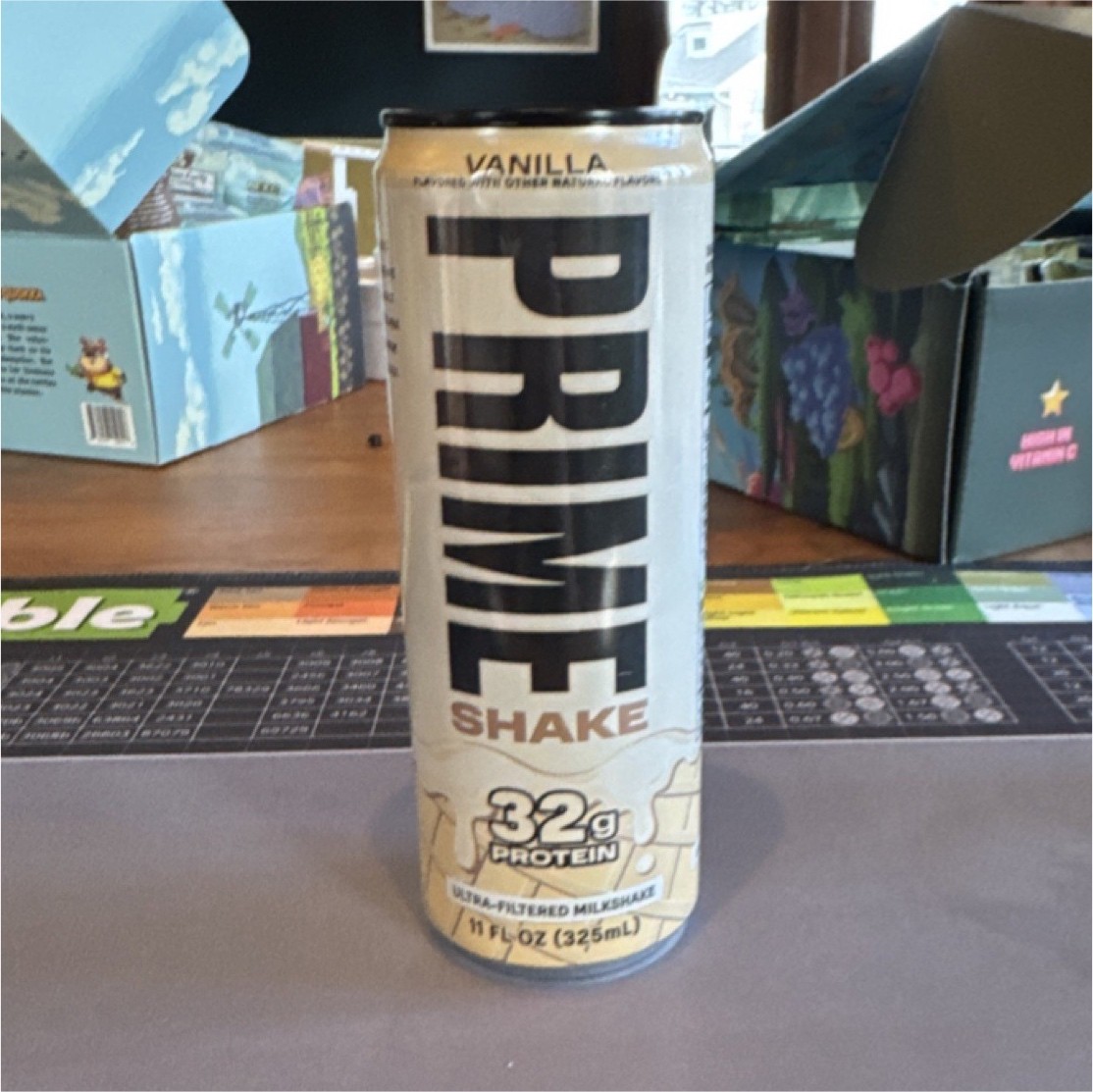 Prime Vanilla Protein Shake 32g Protein 11 fl oz Lactose-Free Gluten-Free