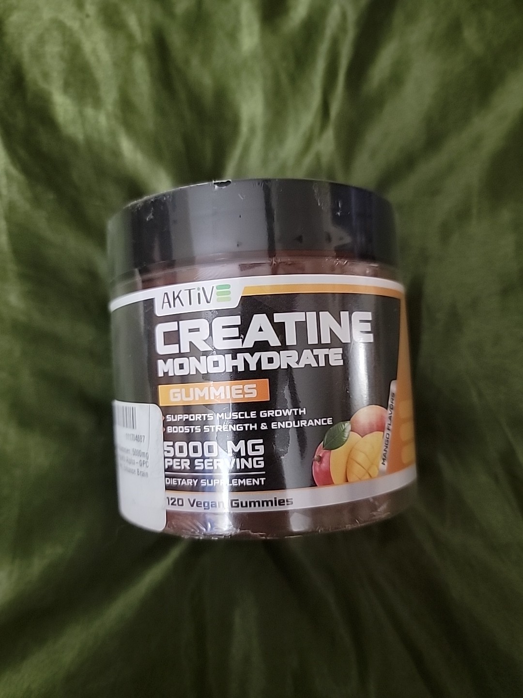 Creatine Monohydrate Gummies 5g Enhance Brain Function + Build Muscle Alpha-GPC
