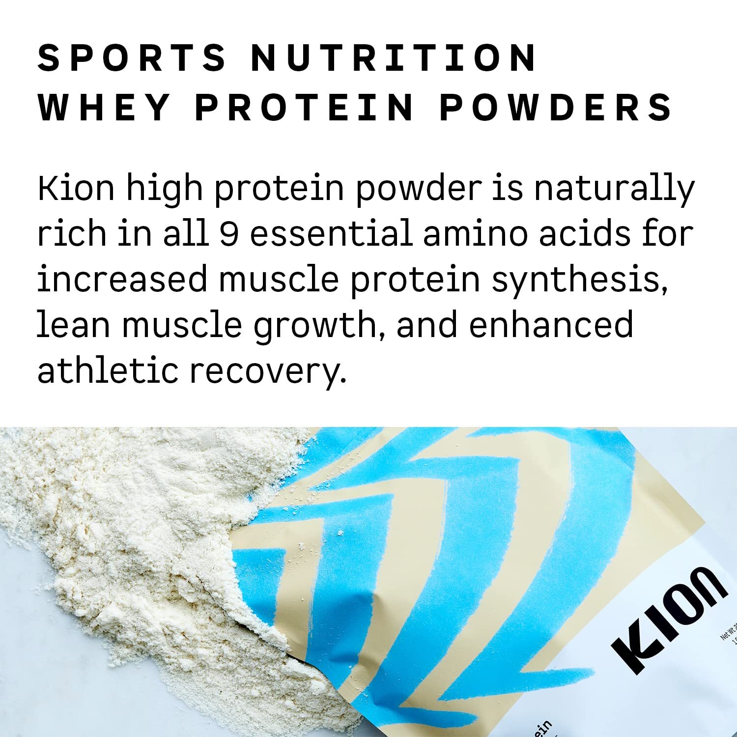 Kion Clean Protein Powder | 30 Servings Unflavored