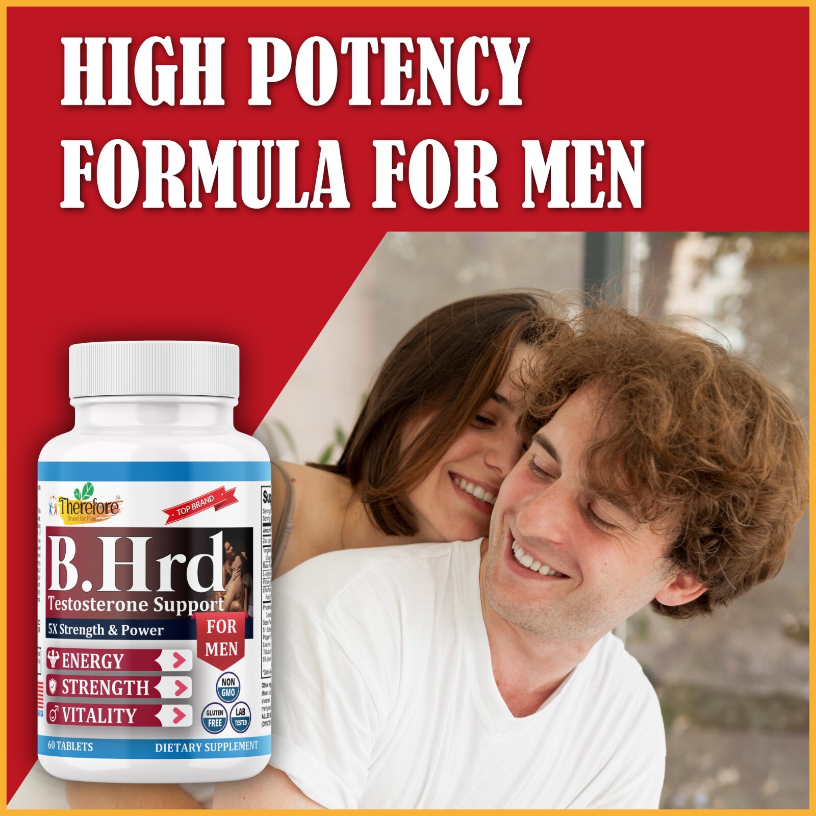 Libido & Stamina Booster Male Enhancement Formula Ultra Strength For Muscle 60