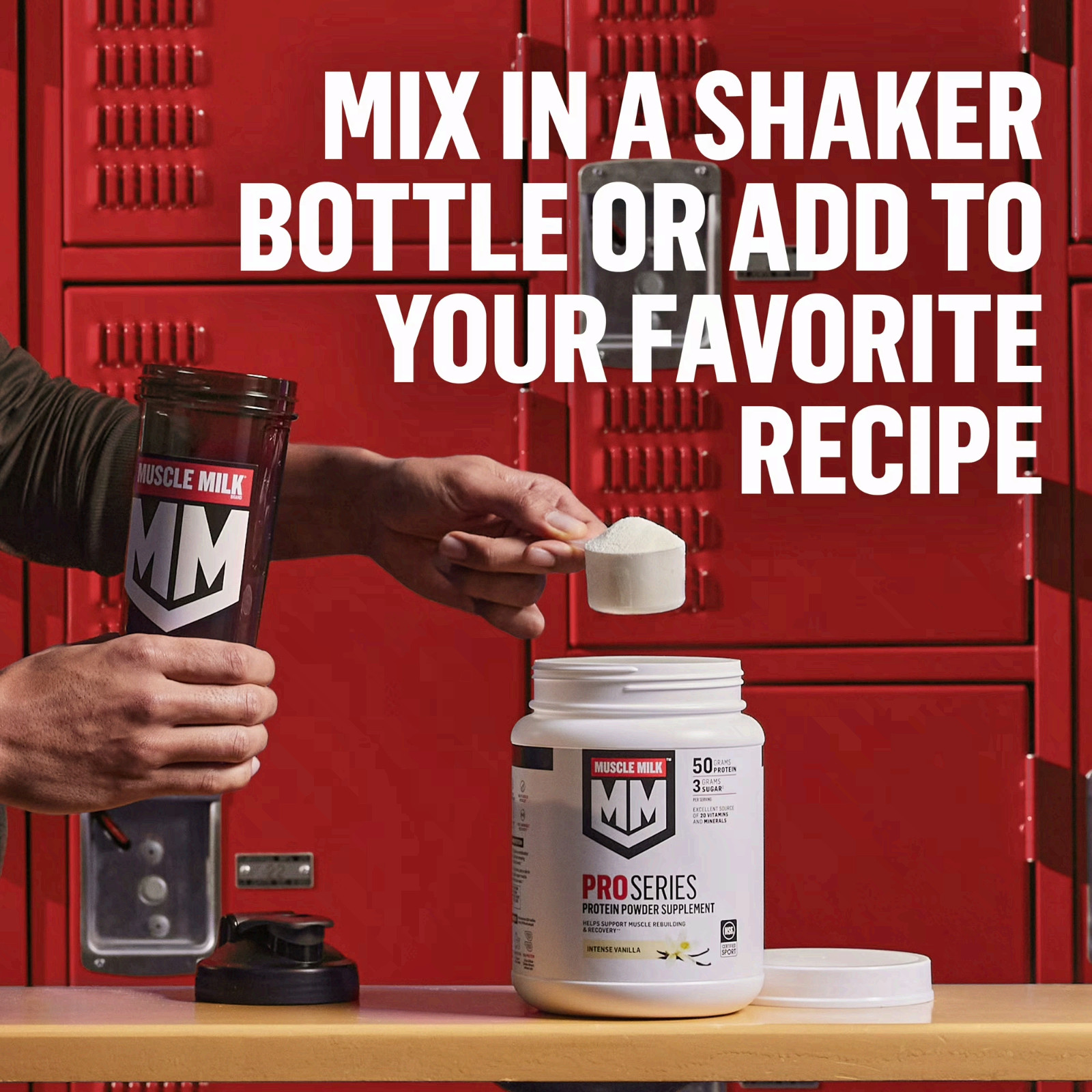 2P Muscle Milk Pro Series Protein Powder Supplement, Knockout Chocolate, 2 Pound