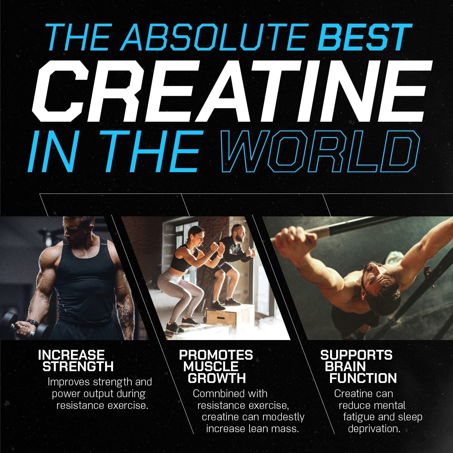 Muscle Feast Creapure Creatine Monohydrate Powder, Vegan Keto Gluten-Free, Unfla