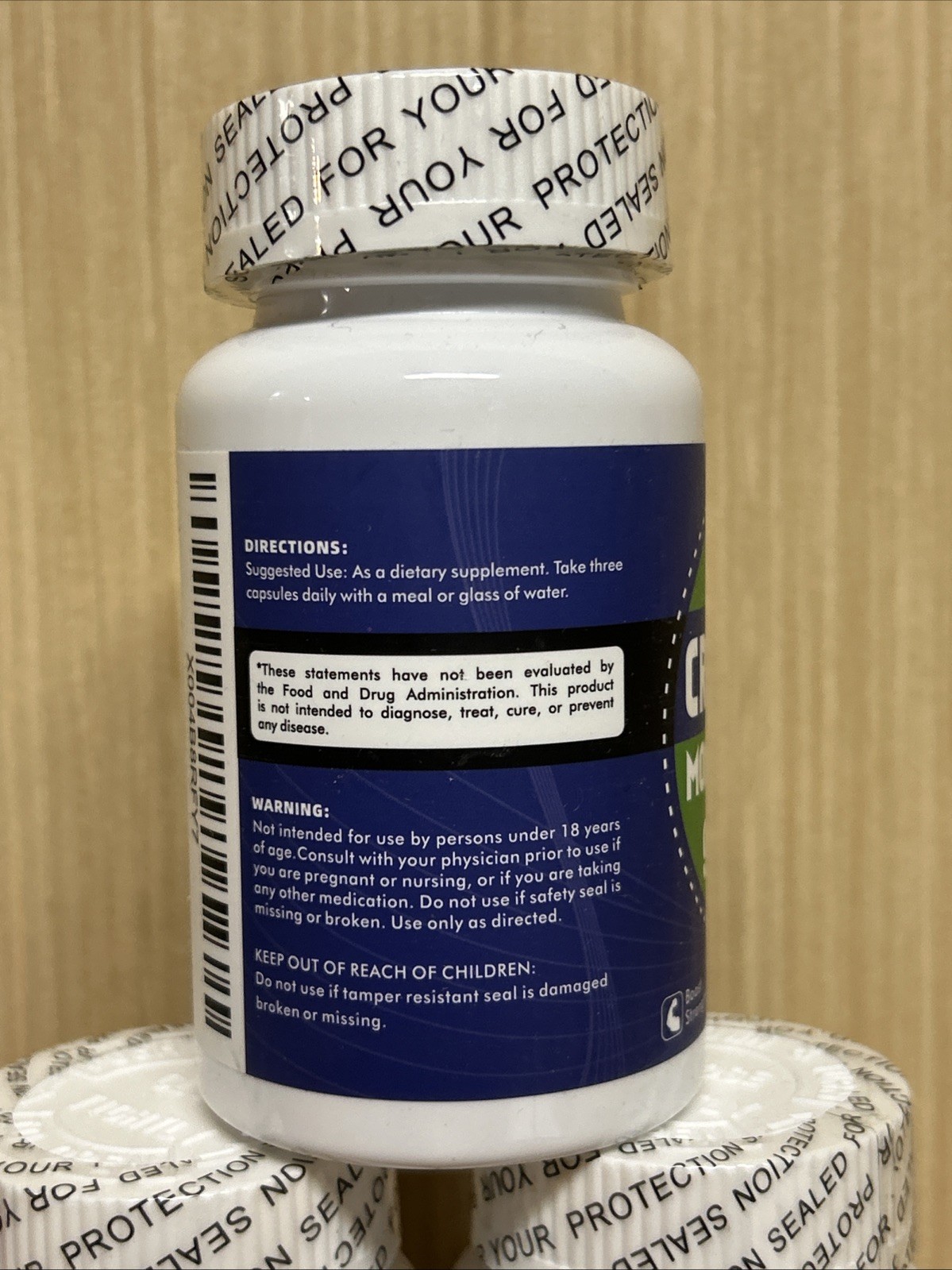 (LOT OF 10) NoavII Creatine Monohydrate Boost Strength 90 Capsules Exp. 07/2026