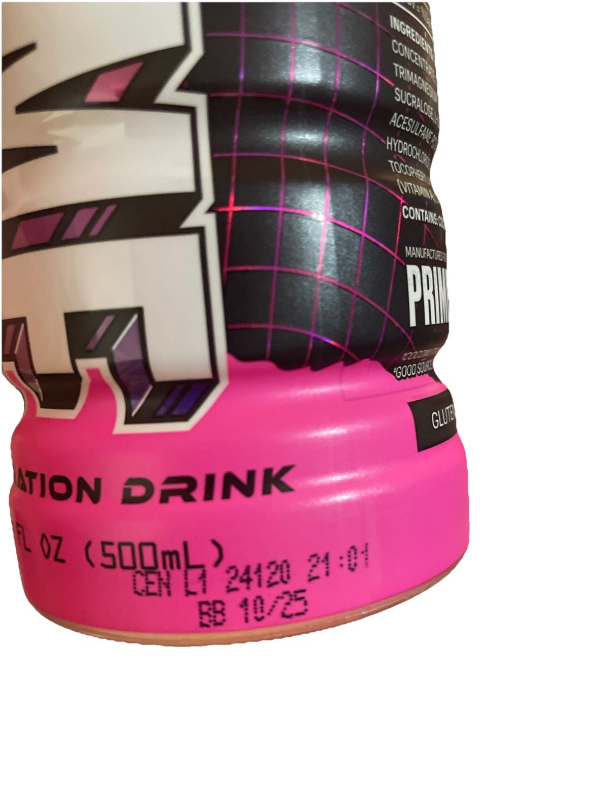 3x Limited Edition X Pink Black Hydration Drink 16.9 fl oz Brand New KSI•PAUL