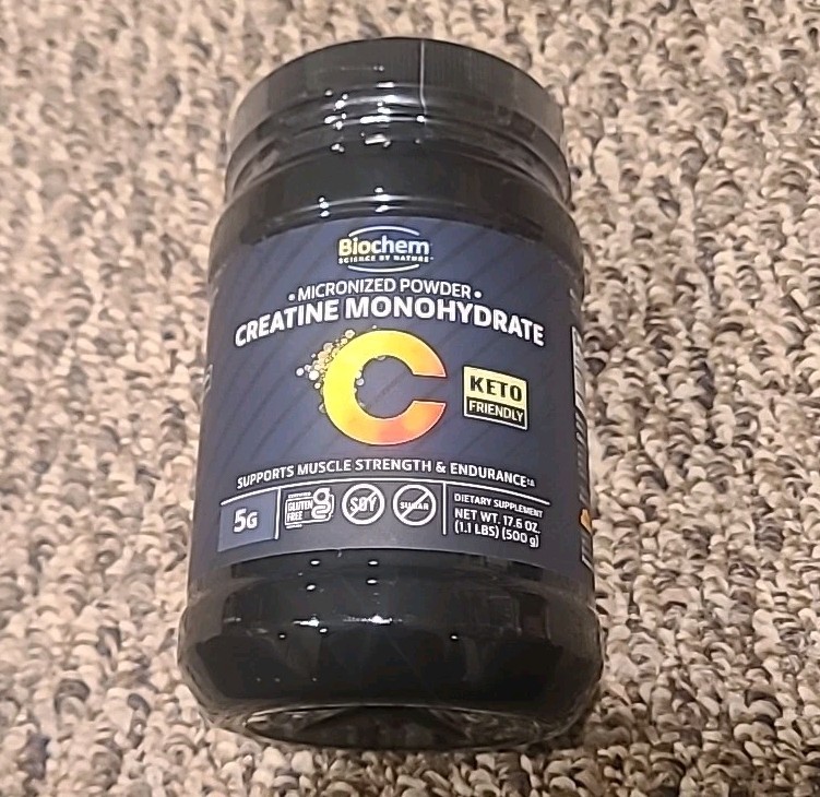 Biochem Creatine Monohydrate Powder 100 Servings Sealed – Exp 01/28