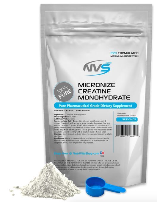 2.2 lb Micronized Creatine Monohydrate Powder Pharmaceutical Kosher ———