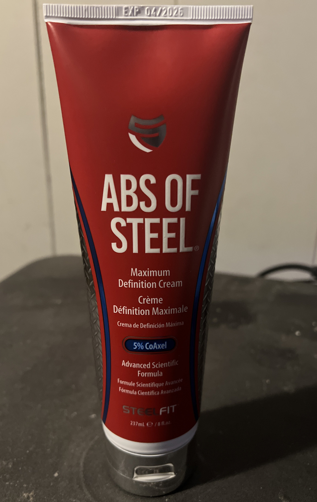 SteelFit Abs of Steel Maximum Definition Cream 5% CoAxel Topical Cream 8 fl. oz