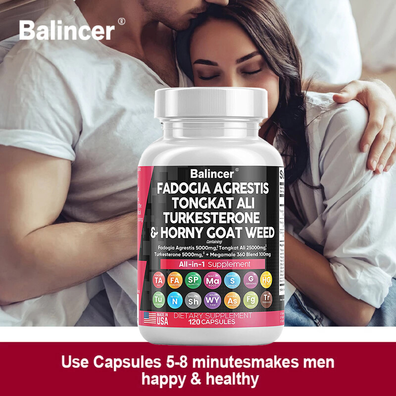 Turkesterone Nourish Kidneys Improve Male Function Enhance Immunity 30-120 Pills