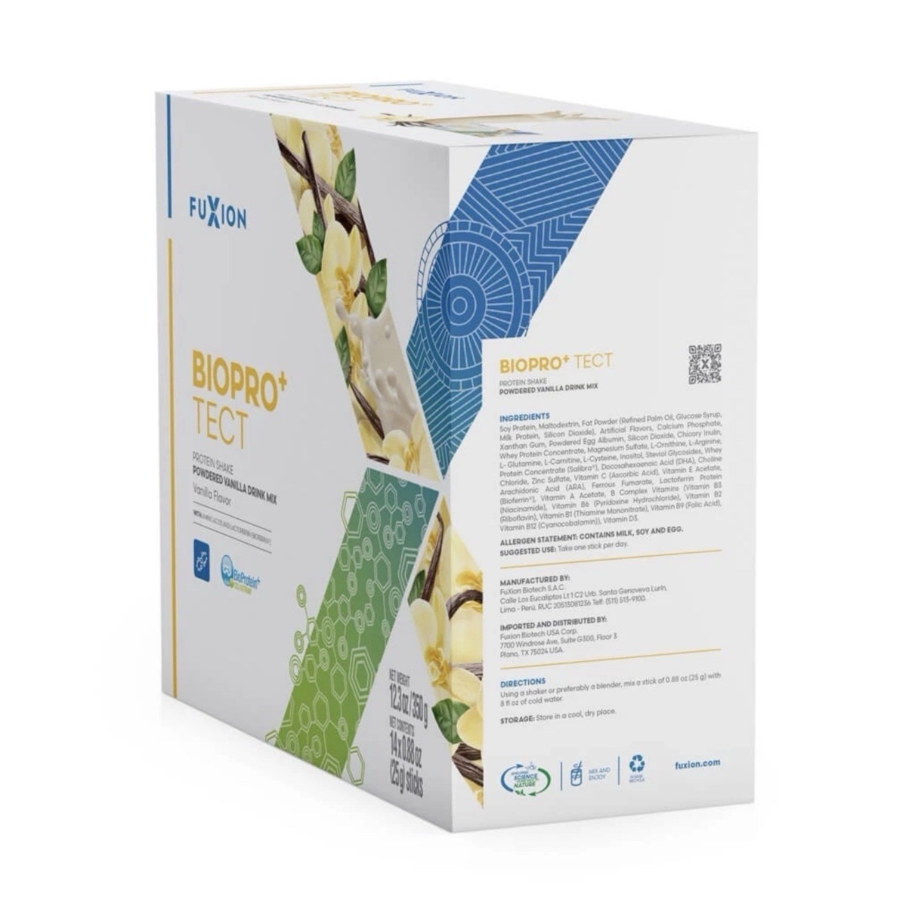 Protein Natural – BIO PRO+ TECT 14Sticks Strenght- Recovery – Weight loss FUXION