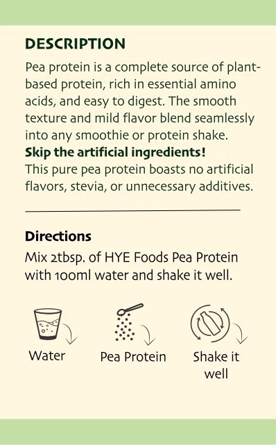 Premium Pea Protein, 2lb, Vegan, Gluten Free, Unflavored, 100% Peas, 30 Servings