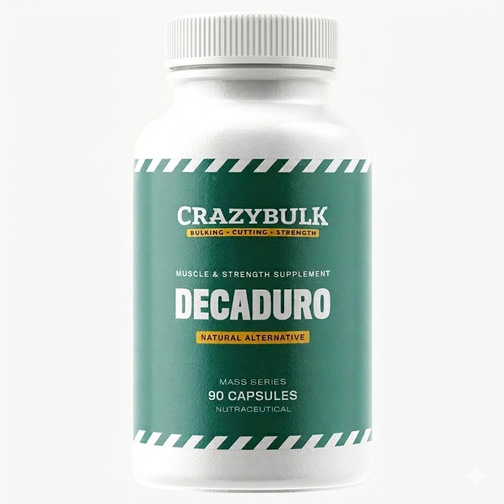 CrazyBulk Decaduro Stack Recovery Energy Workout 90 capsules Pack of 1
