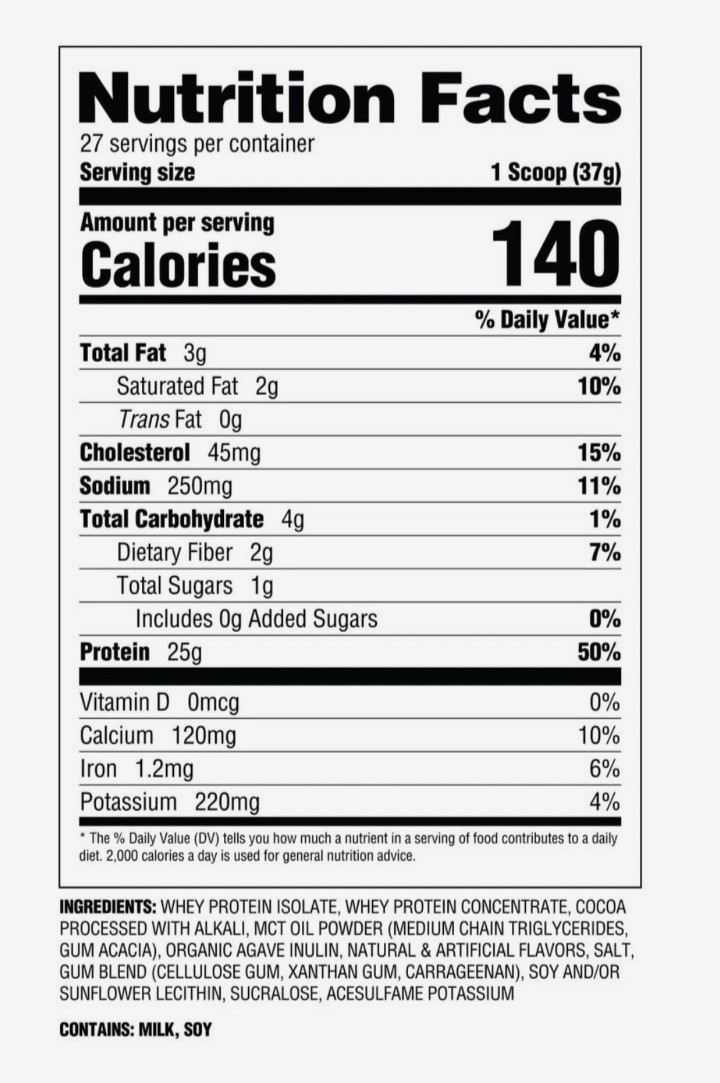 RYSE Loaded Protein Powder – Milk Chocolate – 25g Whey Protein Isolate Conce…