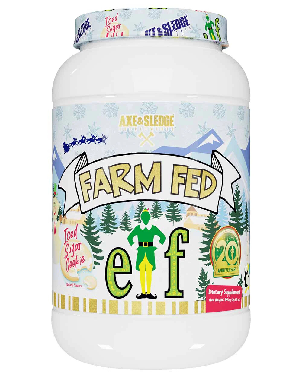 Axe & Sledge Farm Fed V2 & V1 Grass-Fed Whey Protein Isolate 30 Servings NEW