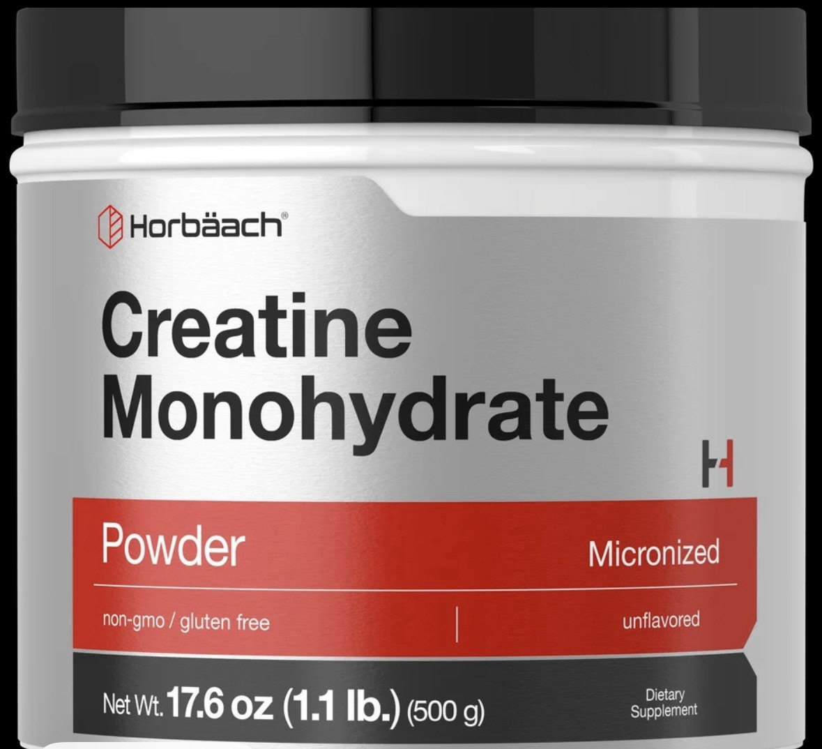 Monohydrate Powder Micronized and Unflavored Vegetarian, Non- GMO, Gluten Free