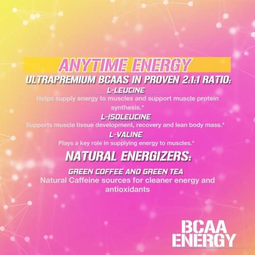 EVL BCAAs Amino Acids Powder – Boost Energy, Build Lean Muscle, Enhance Recovery