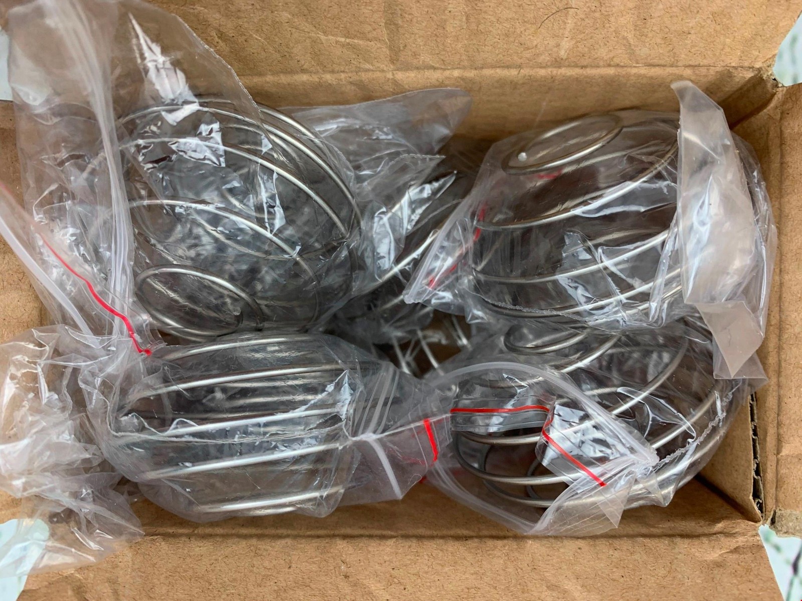 10pcs Milkshake Protein Blender Food Grade Stainless Steel Wire Mixer