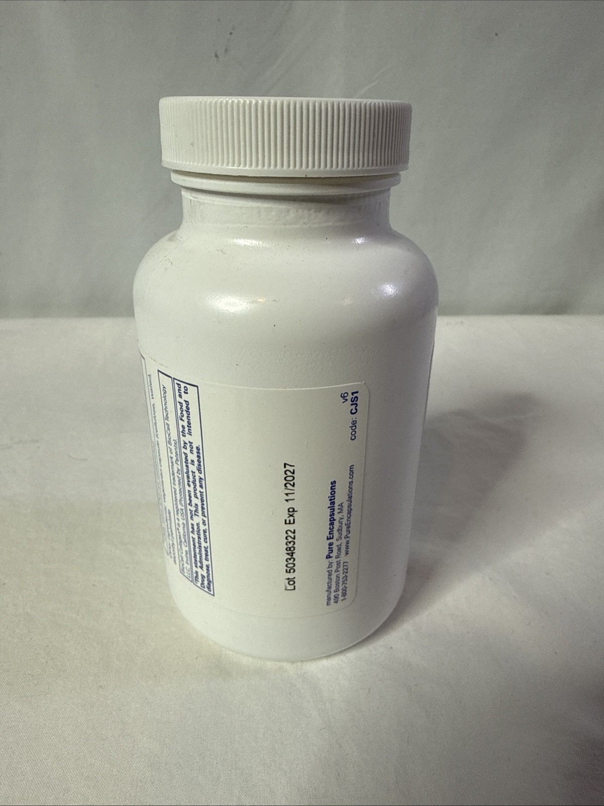 Collagen JS – 120 Capsules Pure Encapsulations Exp 11-2027