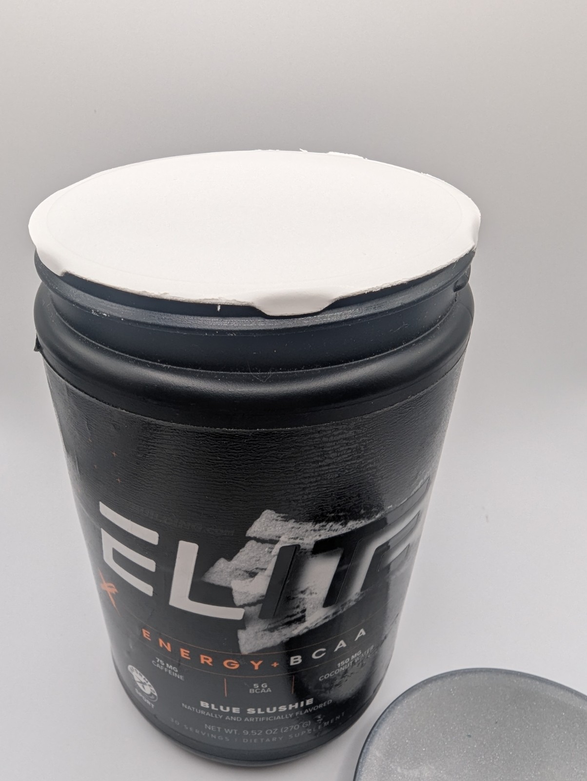 Elite Energy + BCAA Body Building Blue Slushie Flavor 270g
