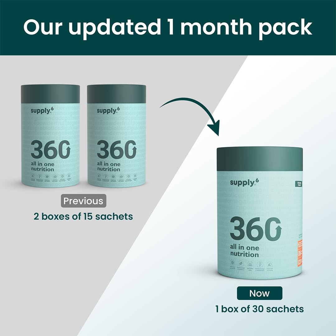 Supply6 360 All In One Nutrition Powder 10gm Each 30 Sachets