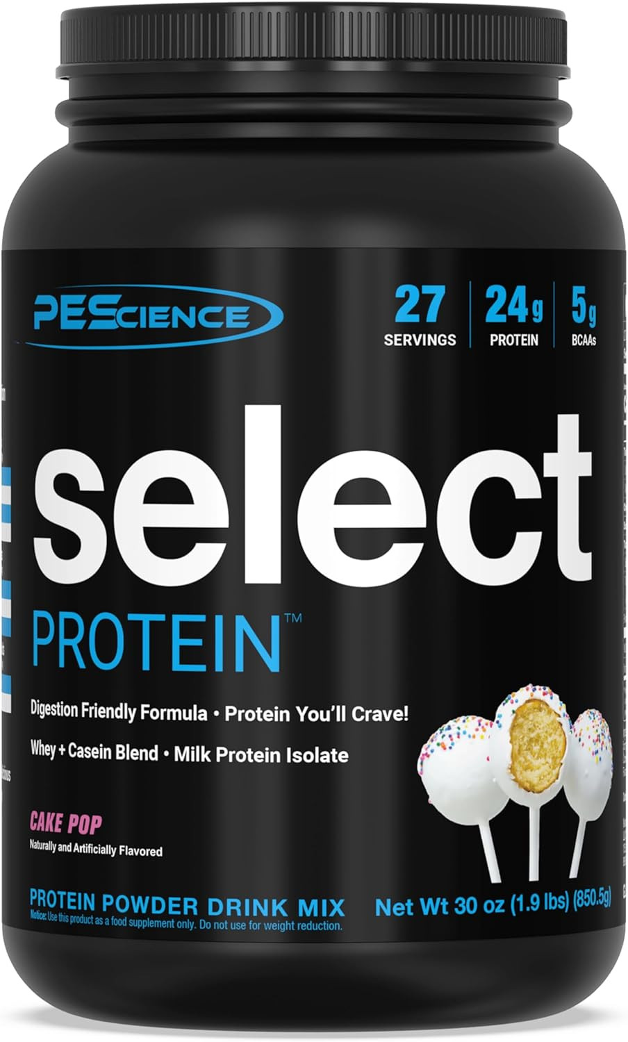 Select Protein Powder, Whey and Casein Blend, Lean Protein Powder