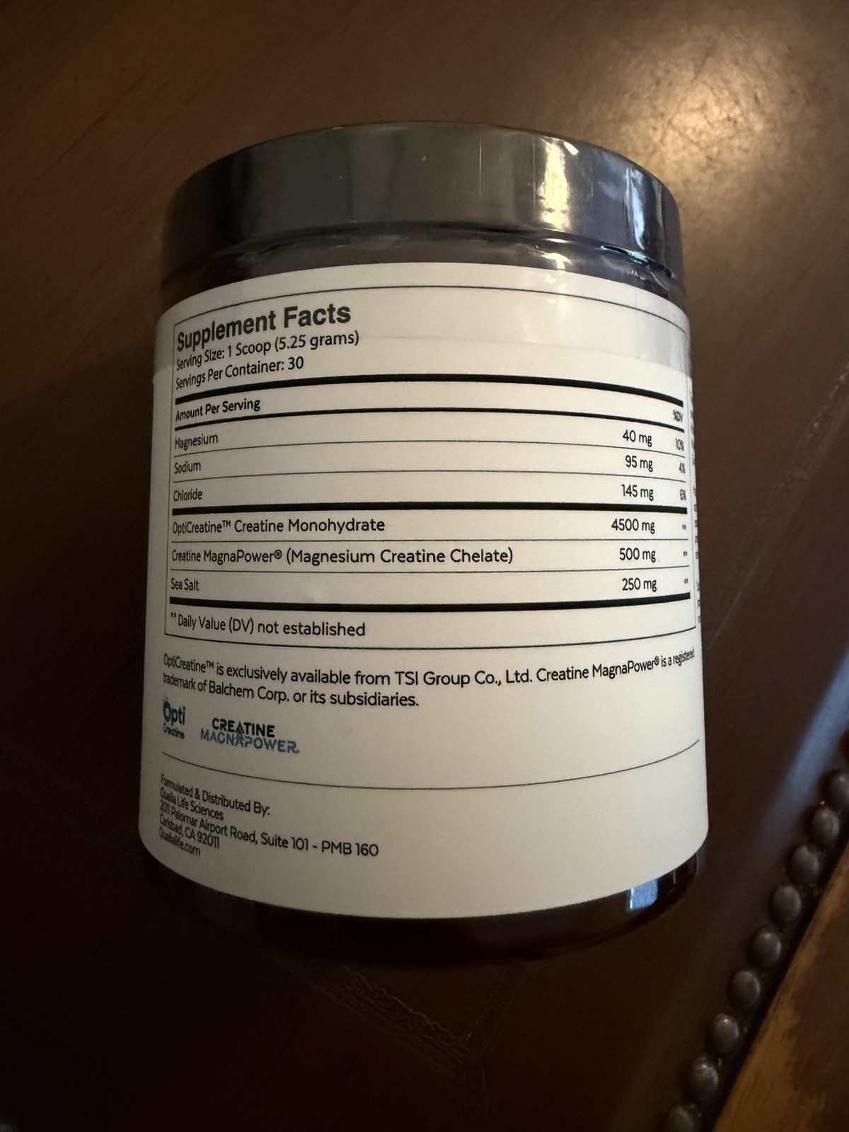 Qualia Creatine | Advanced Creatine Complex | 2 Sources + Magnesium | Optimiz…