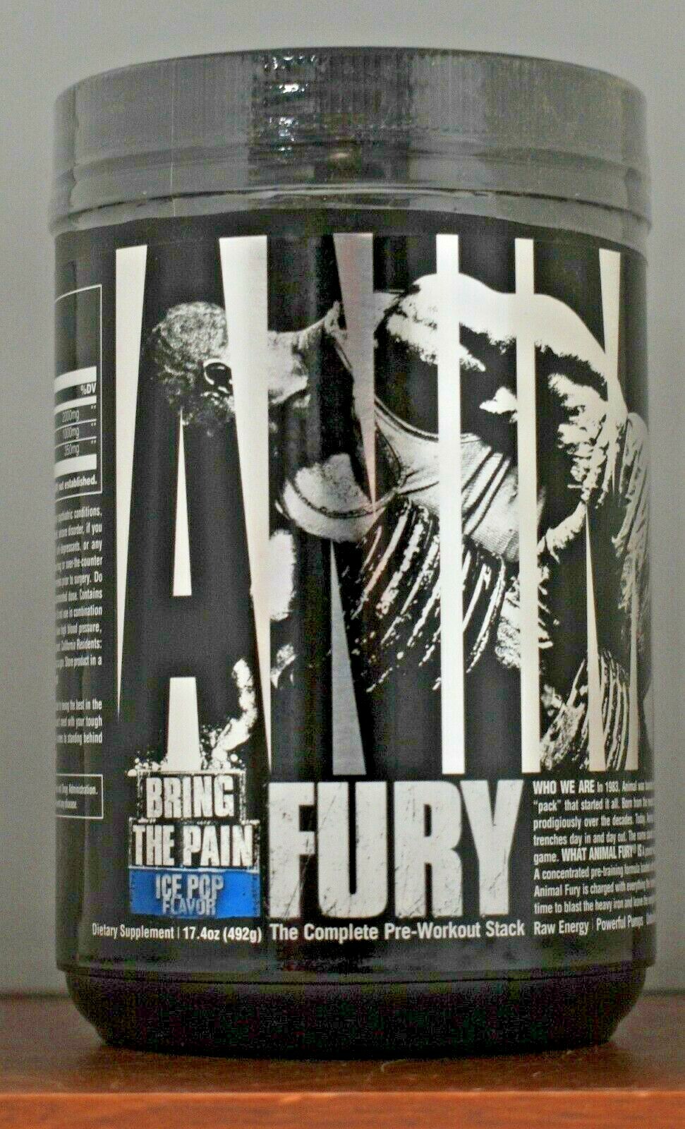 Universal Nutrition Animal Fury Pre-workout Stack 30 Servings Choose Flavor