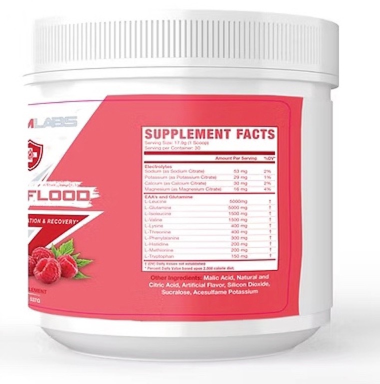 Storm Labs – Amino Flood EAAs – Red Raspberry (30 servings)