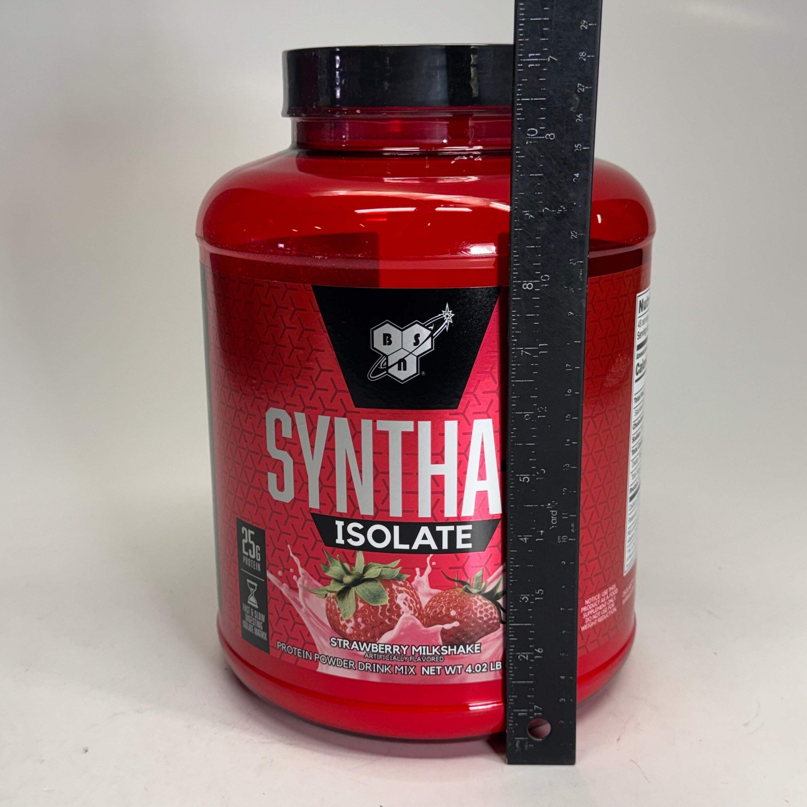 SYNTHA-6 Isolate Protein Powder Strawberry Milkshake 4.02 lb 6062639 BB 08/26