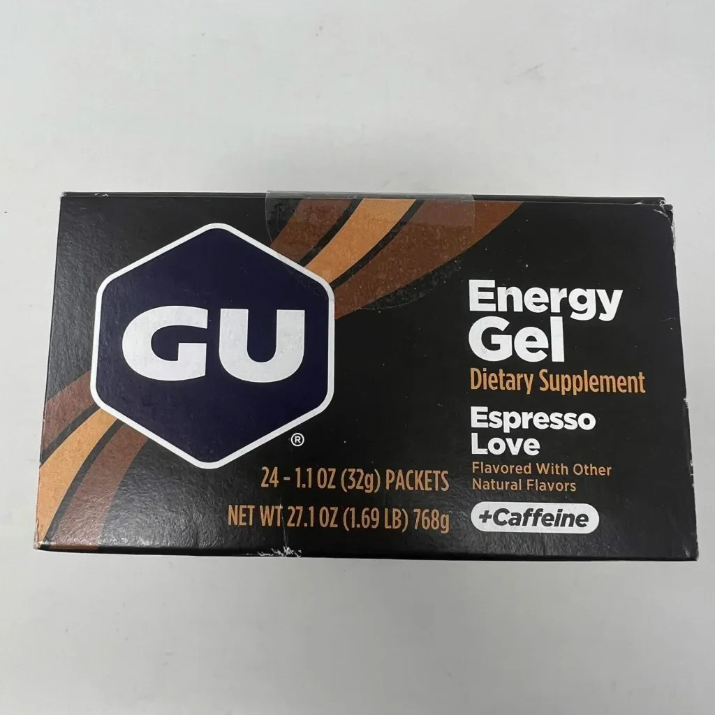 Gu Energy Gels Espresso Love – 32g – **LOT OF 2** TOTAL OF 48 PACKS