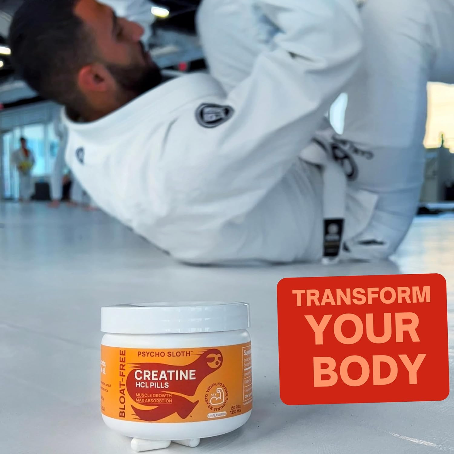 Creatine HCL Capsules – 150 Pills | Creatine Hydrochloride Supplement for Men &