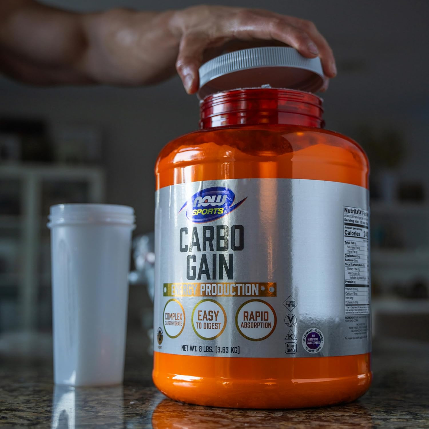 Sports Nutrition, Carbo Gain Powder (Maltodextrin), Rapid Absorption, Energy Pro