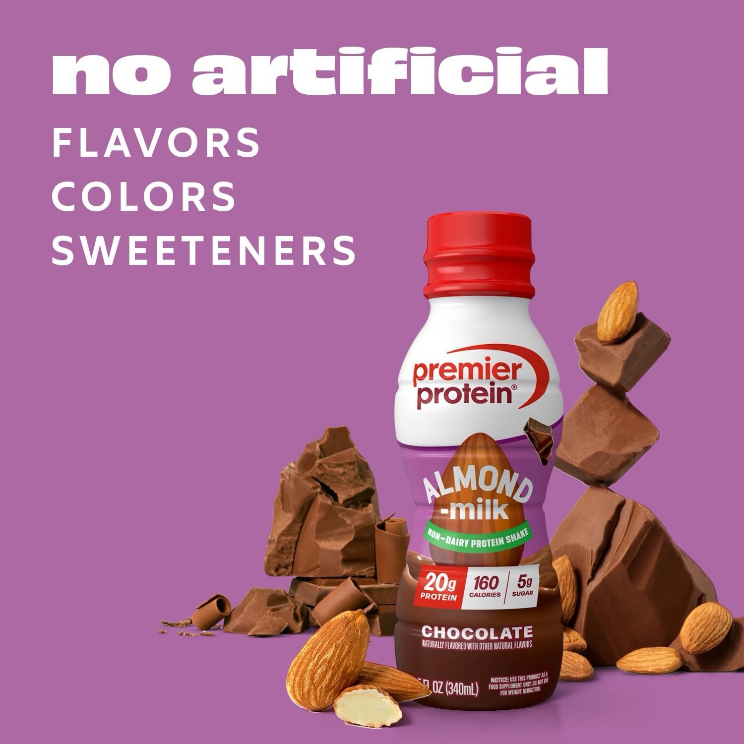 •*.Premier Protein Almondmilk, 11.5 fl oz, 12-pack, Chocolate 🍫*.•