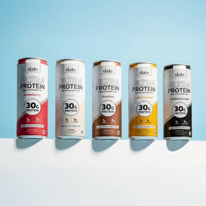 Salted Caramel Ultra 30g Protein Shake Cans – 11 fl oz/4pk: Nutritional Drink,