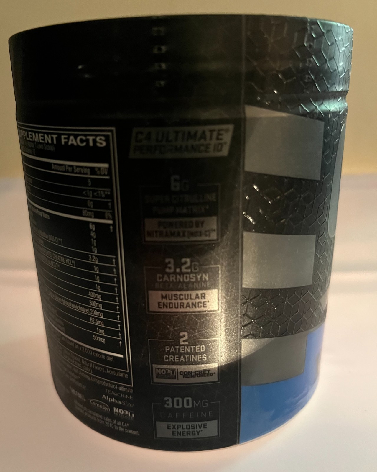 Cellucor C4 Ultimate Pre-Workout Supplement- Icy Blue Razz-Authentic-NEW