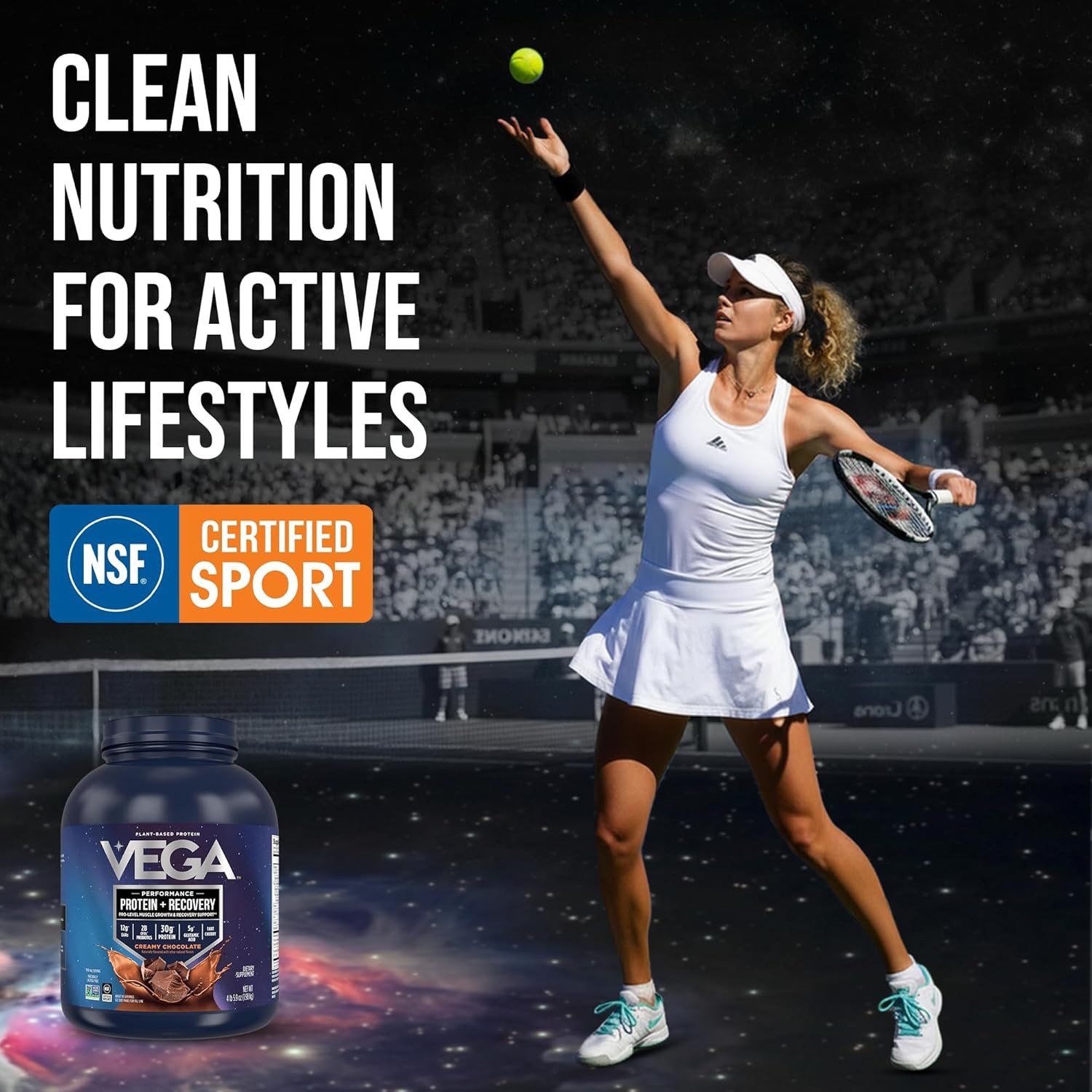 Protein + Recovery, Chocolate – 30G n Protein, Dairy & Gluten Free, Probiotics,