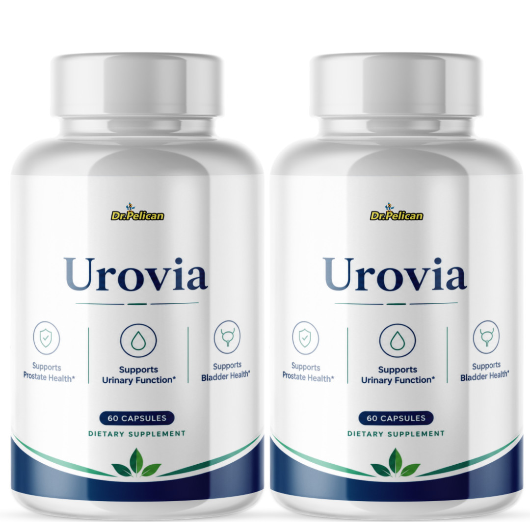 Urovia- Prostate Support- 2 Bottles- 120 Capsules