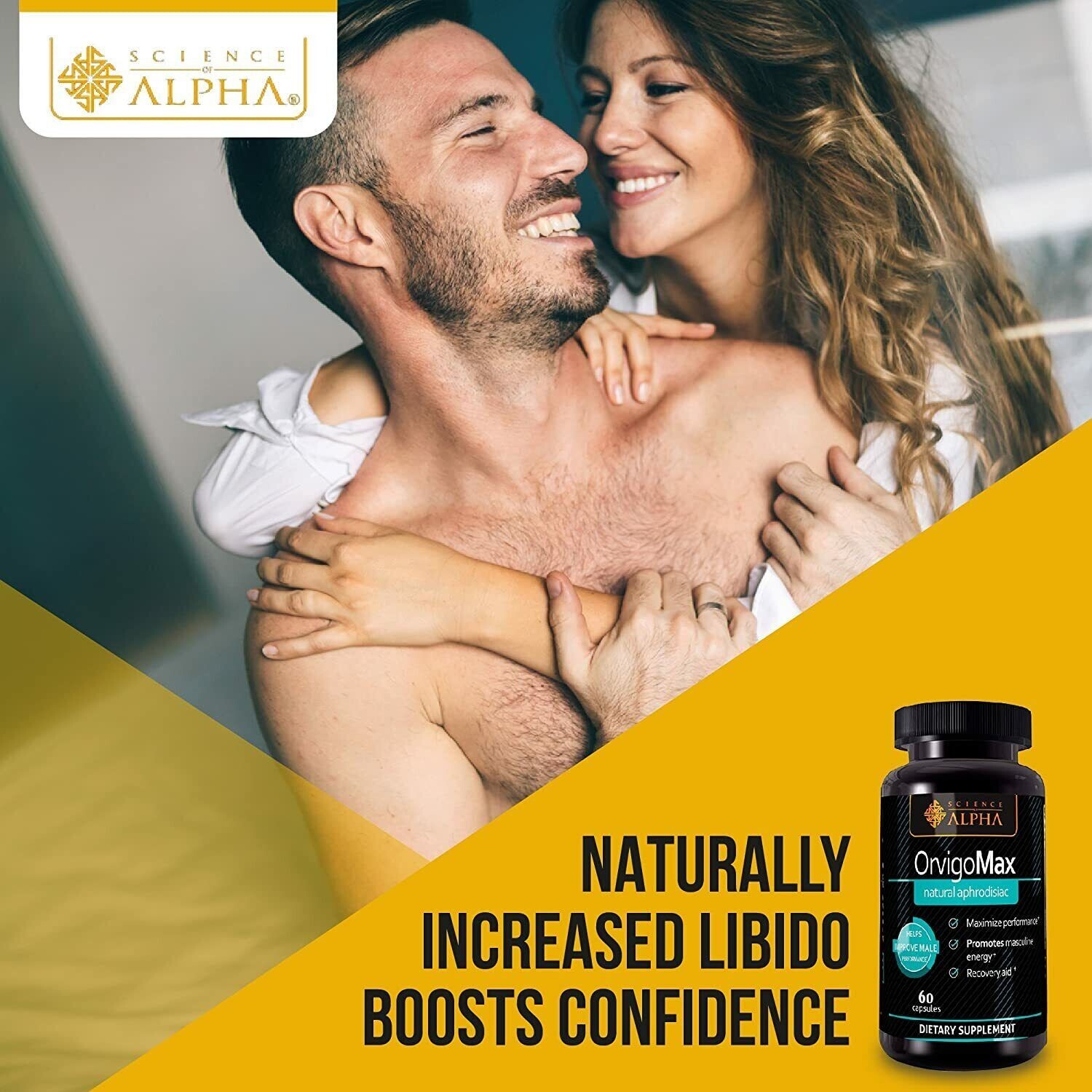 Science of Alpha – Powerful Aphrodisiac that Naturally Increases Libido, Sexual