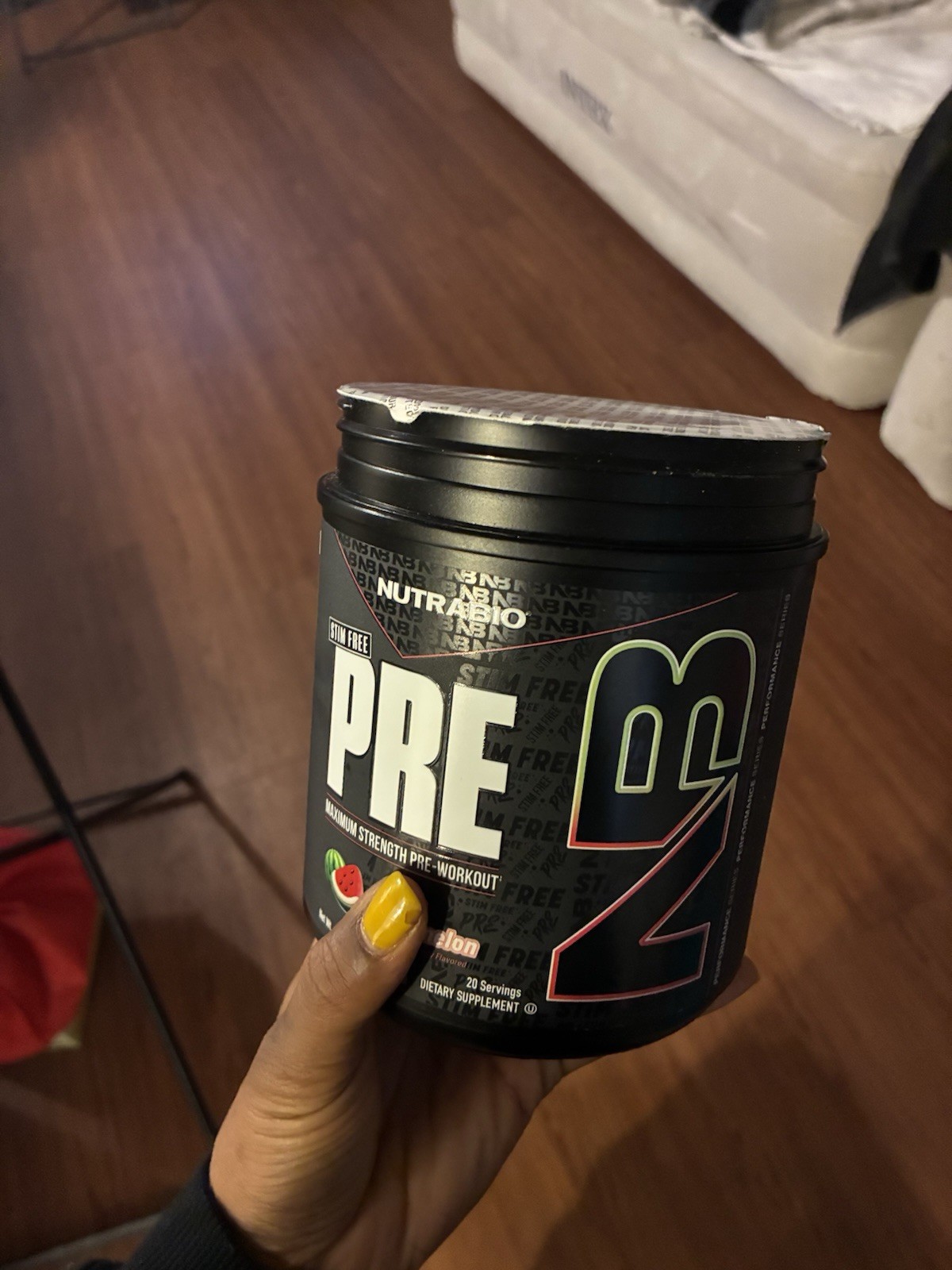 NUTRABIO (STIM FREE PRE) MAXIMUM STRENGTH PRE-WORKOUT