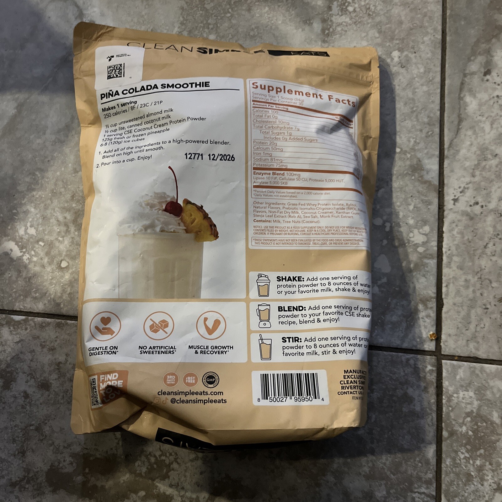 Grass Fed Whey Protein
