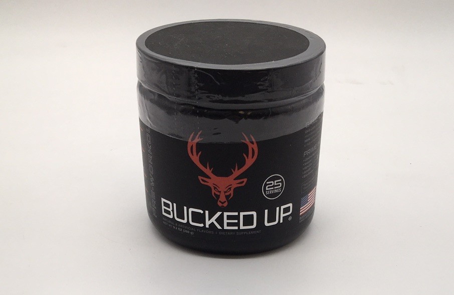 2X BUCKED UP PRE WORKOUT POWDER BLOOD RAZ 9.02 EXP 03/27 OR BETTER