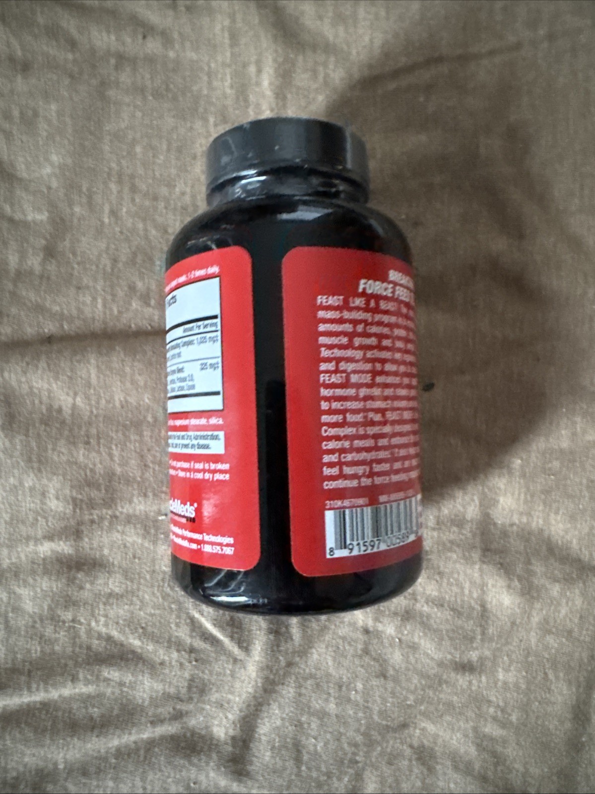 MuscleMeds Feast Mode Weight Gainer Pills Increased Appetite 90 Capsules New