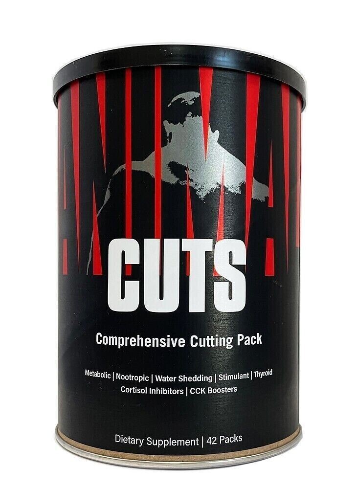 Universal Animal Advanced Cuts Thermogenic Fat Burner Cutting Pills 42 Packs New